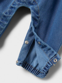 NAME IT Overall Donna Medium Blue Denim